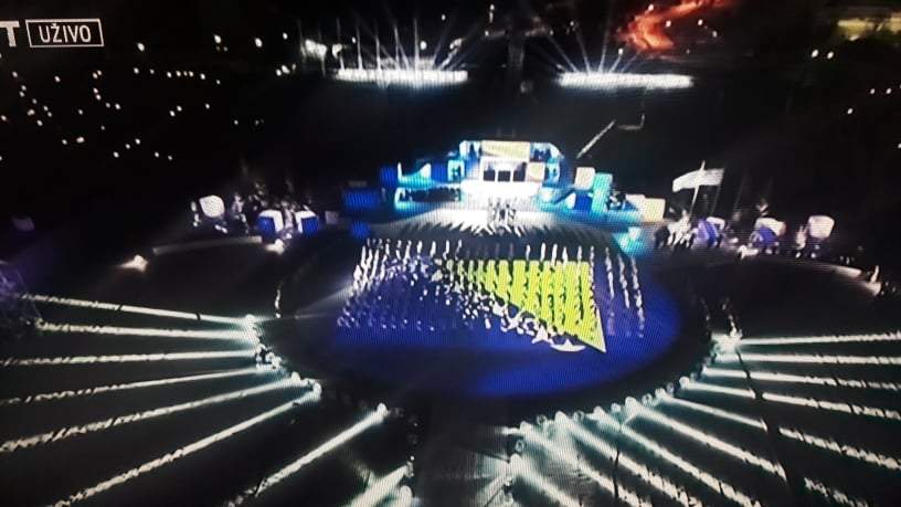 Spektakularna ceremonija otvaranja 14. EYOF-a